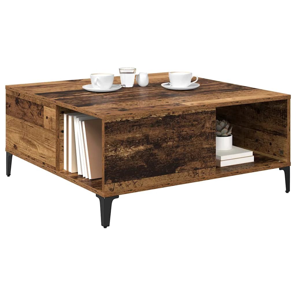 vidaXL VidaXL Coffee Table 80x80x36.5 cm Engineered Wood - Coffee Table