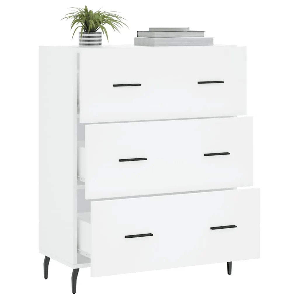 vidaXL vidaXL Sideboard White 69.5x34x90 cm Engineered Wood - Sideboard