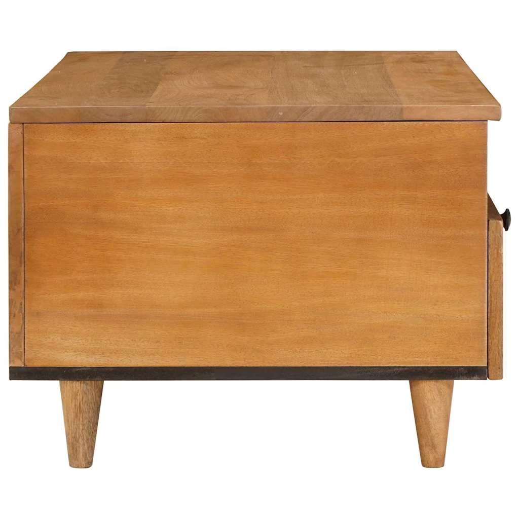 vidaXL Coffee Table 80x54x40 cm Solid Acacia Wood Centerpiece for Living Room Modern Design by vidaXL