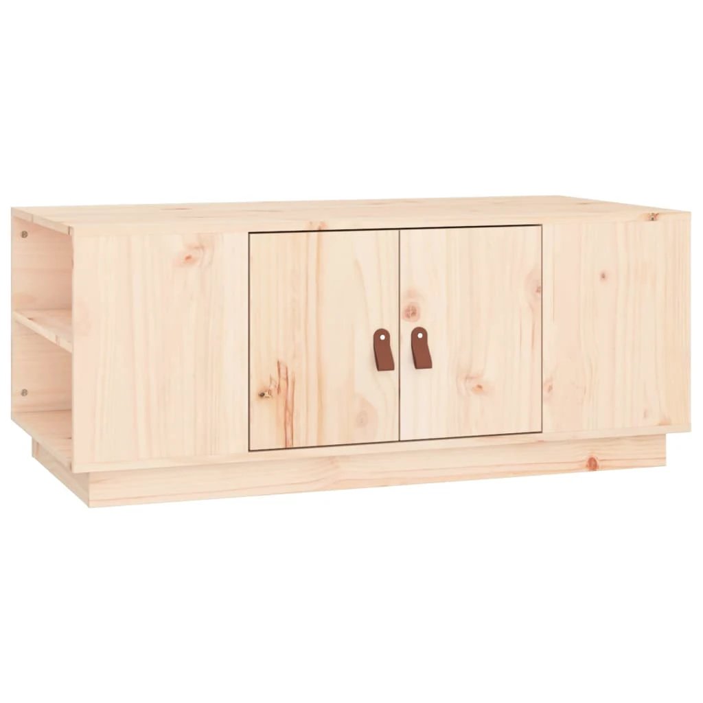 vidaXL Coffee Table 100x50x41 Solid Pine Lounge by vidaXL