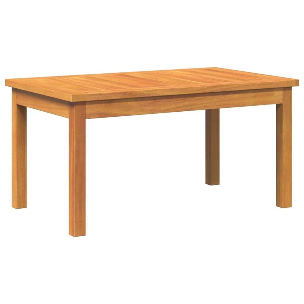 vidaXL VidaXL Outdoor Coffee Table Acacia Wood Oil Finish Standard Size For Garden Terrace - Coffee Table