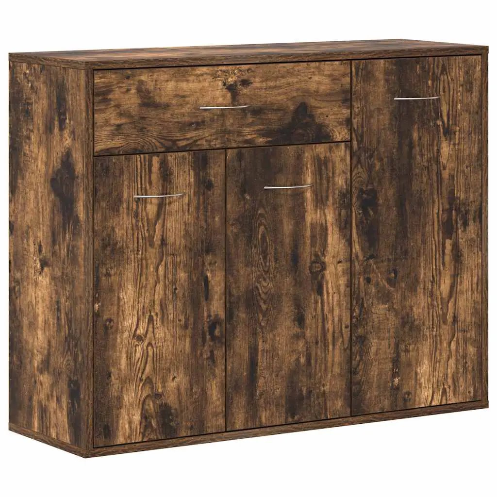 vidaXL vidaXL Sideboard Smoked Oak 88x30x70 cm Engineered Wood - Sideboard