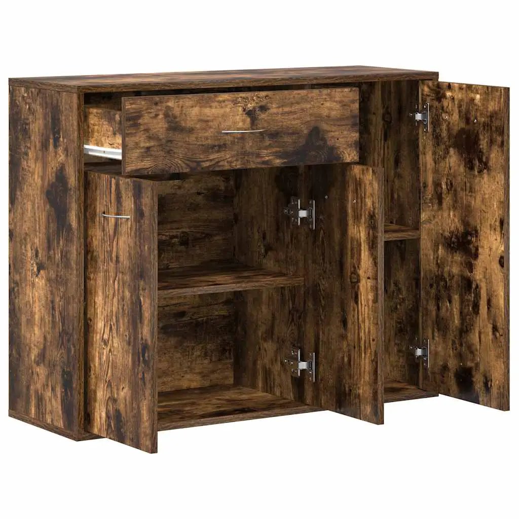 vidaXL vidaXL Sideboard Smoked Oak 88x30x70 cm Engineered Wood - Sideboard