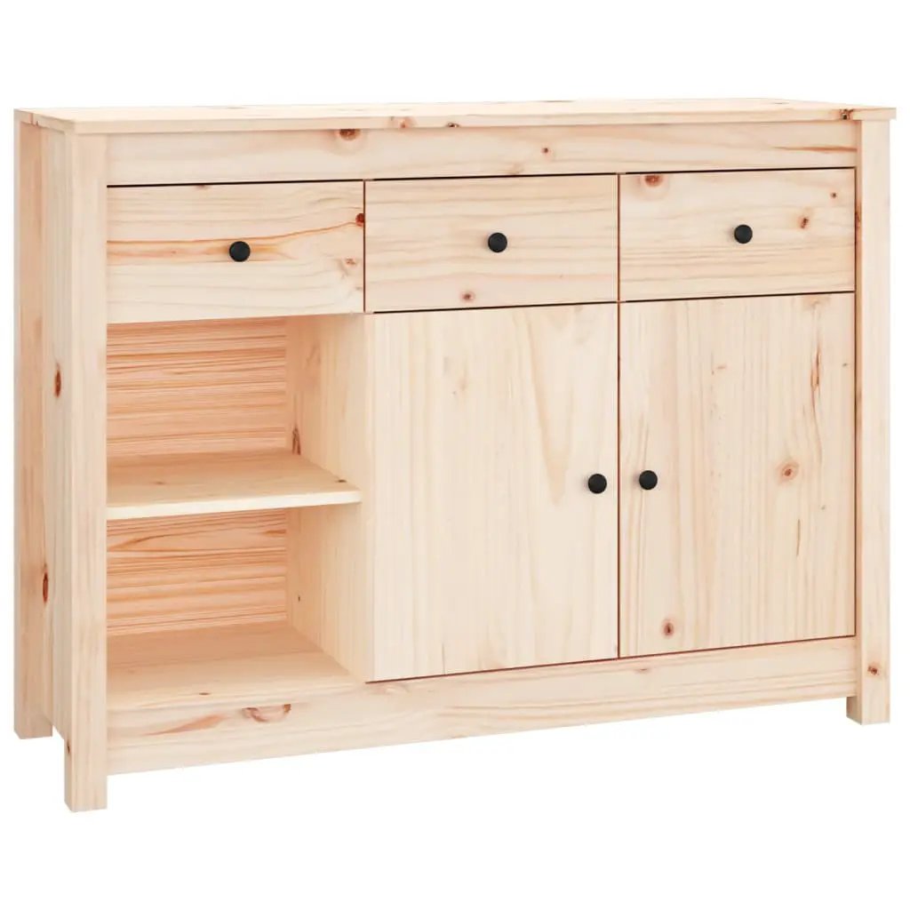 vidaXL vidaXL Sideboard 100x35x74 cm Solid Wood Pine - Sideboard