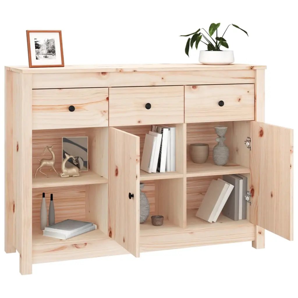 vidaXL vidaXL Sideboard 100x35x74 cm Solid Wood Pine - Sideboard