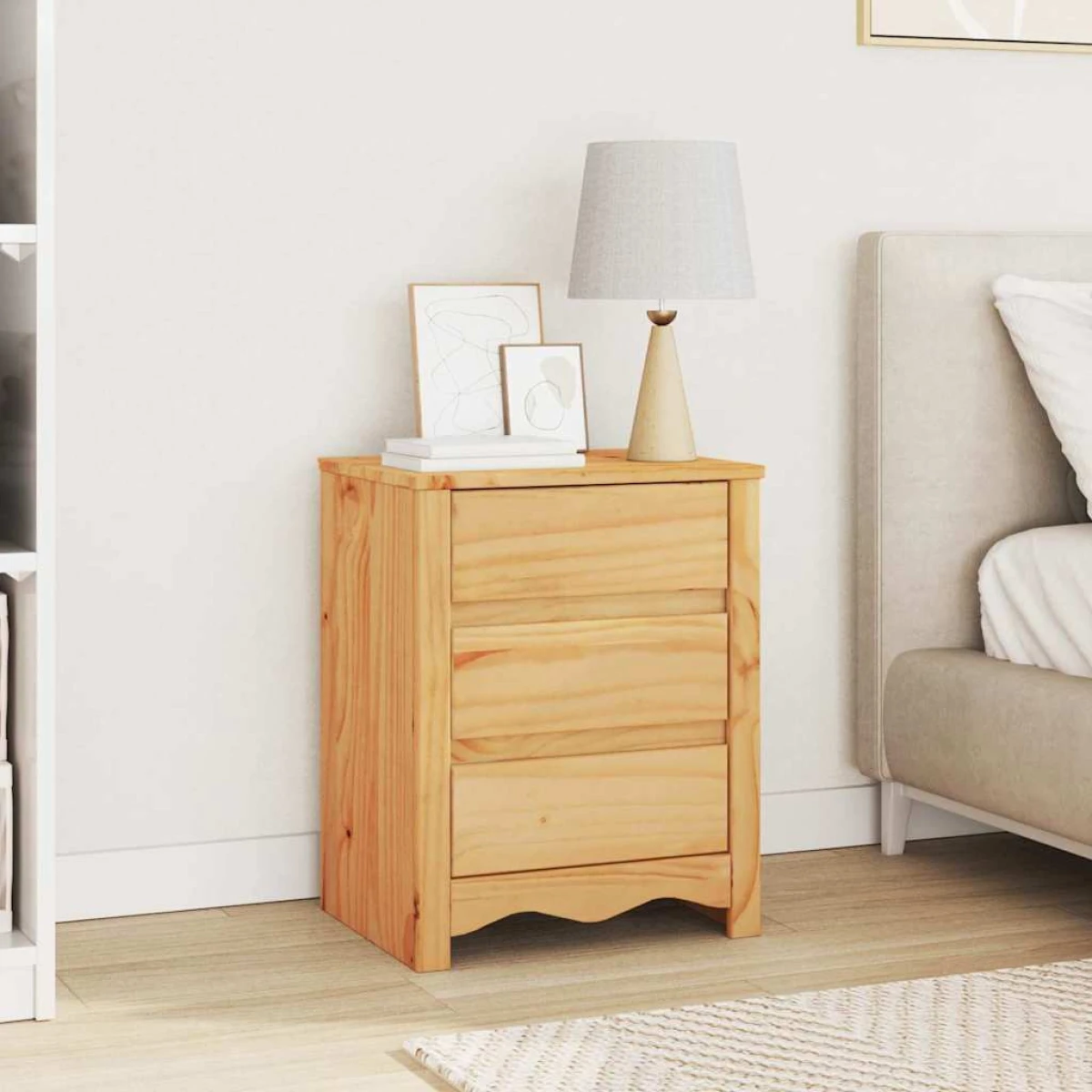 vidaXL Coffee Table Drammen Oak 45x35x56 cm by vidaXL