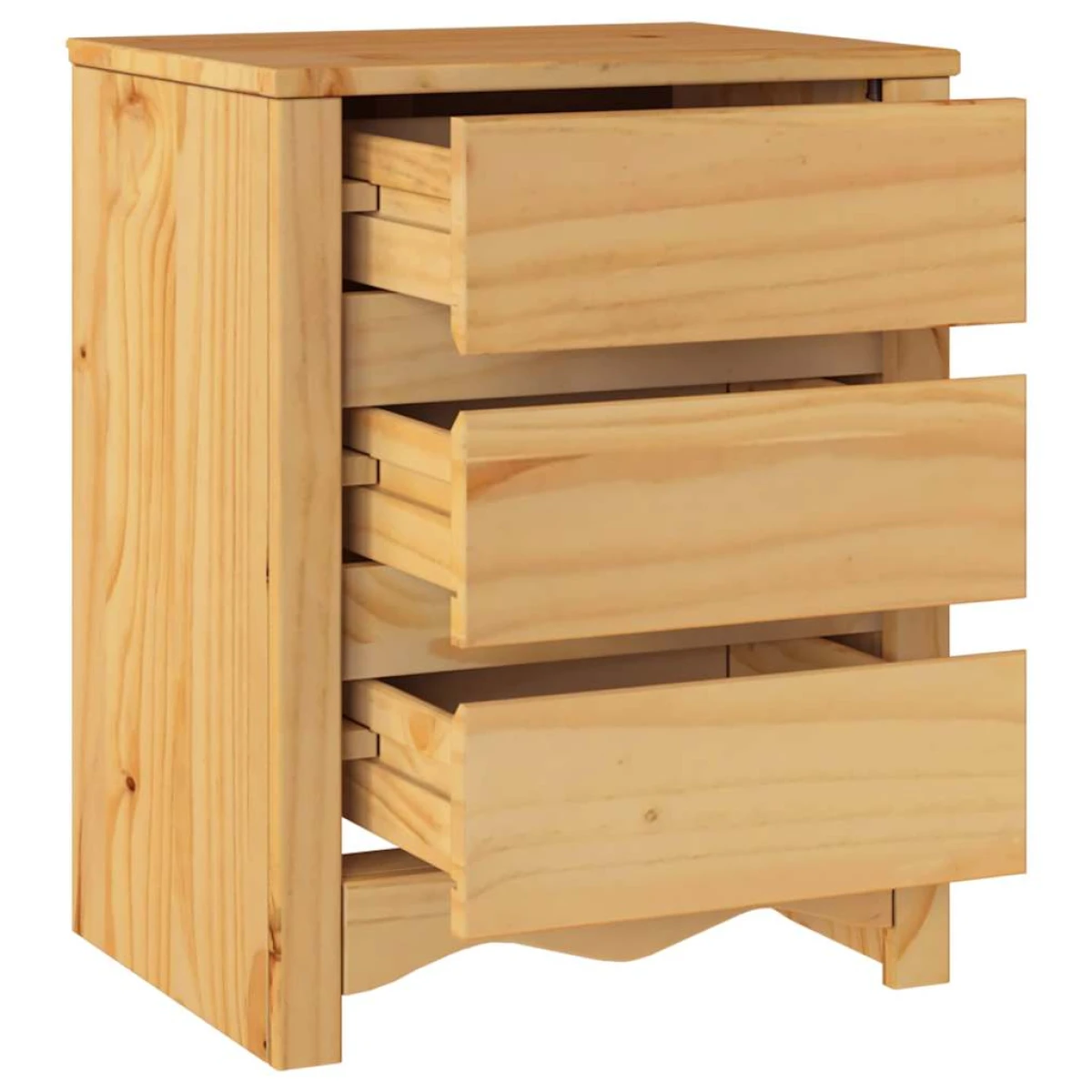 vidaXL Coffee Table Drammen Oak 45x35x56 cm by vidaXL