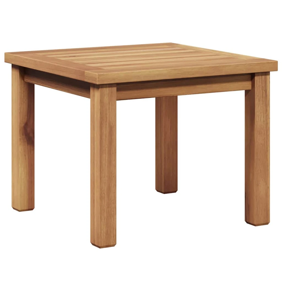 VidaXL Outdoor Coffee Table 45x45x36 Cm Solid Teak Wood For Garden And Patio Use by vidaXL