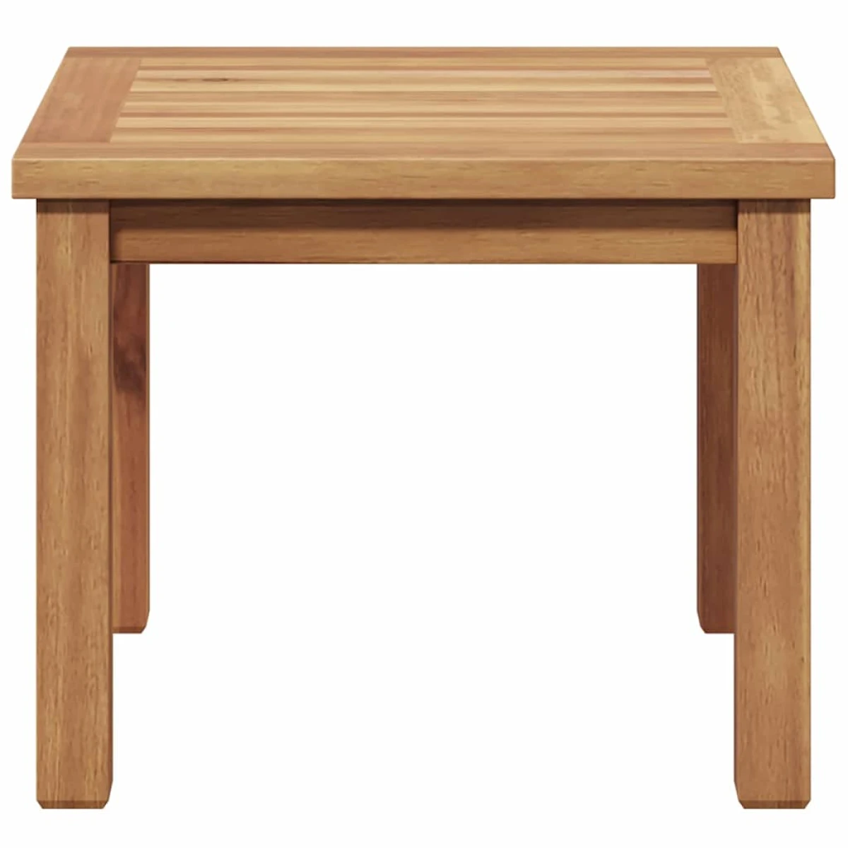 VidaXL Outdoor Coffee Table 45x45x36 Cm Solid Teak Wood For Garden And Patio Use by vidaXL