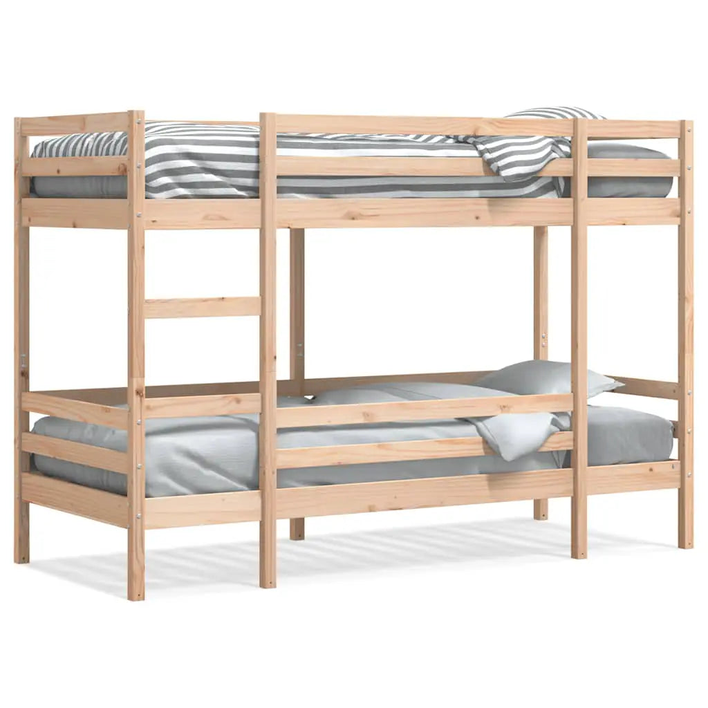 vidaXL Bunk Bed without Mattress 80x200 cm Solid Wood Pine - from vidaXL