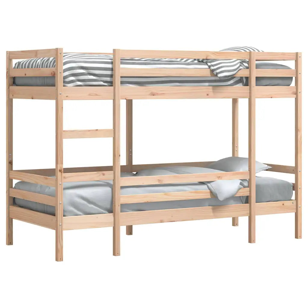 vidaXL Bunk Bed without Mattress 80x200 cm Solid Wood Pine - from vidaXL