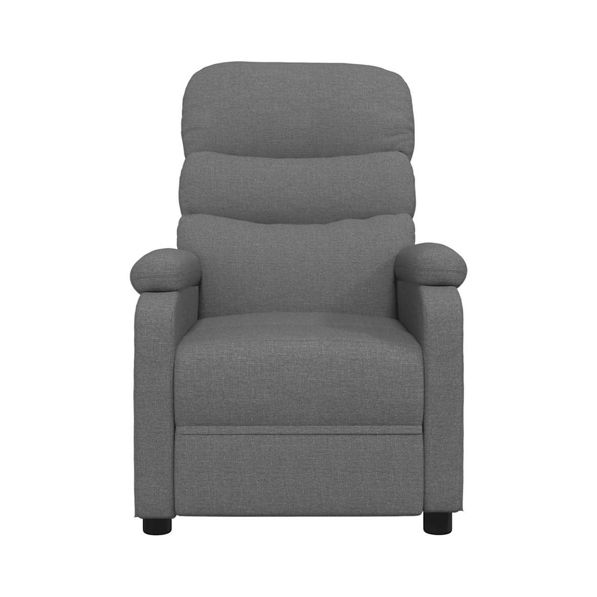vidaXL Recliner Chair Dark Grey Fabric - from vidaXL