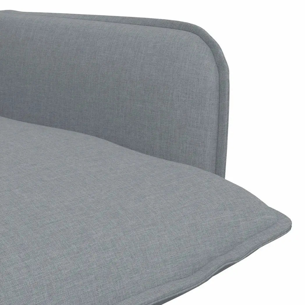 vidaXL Armchair Light Grey Fabric - from vidaXL