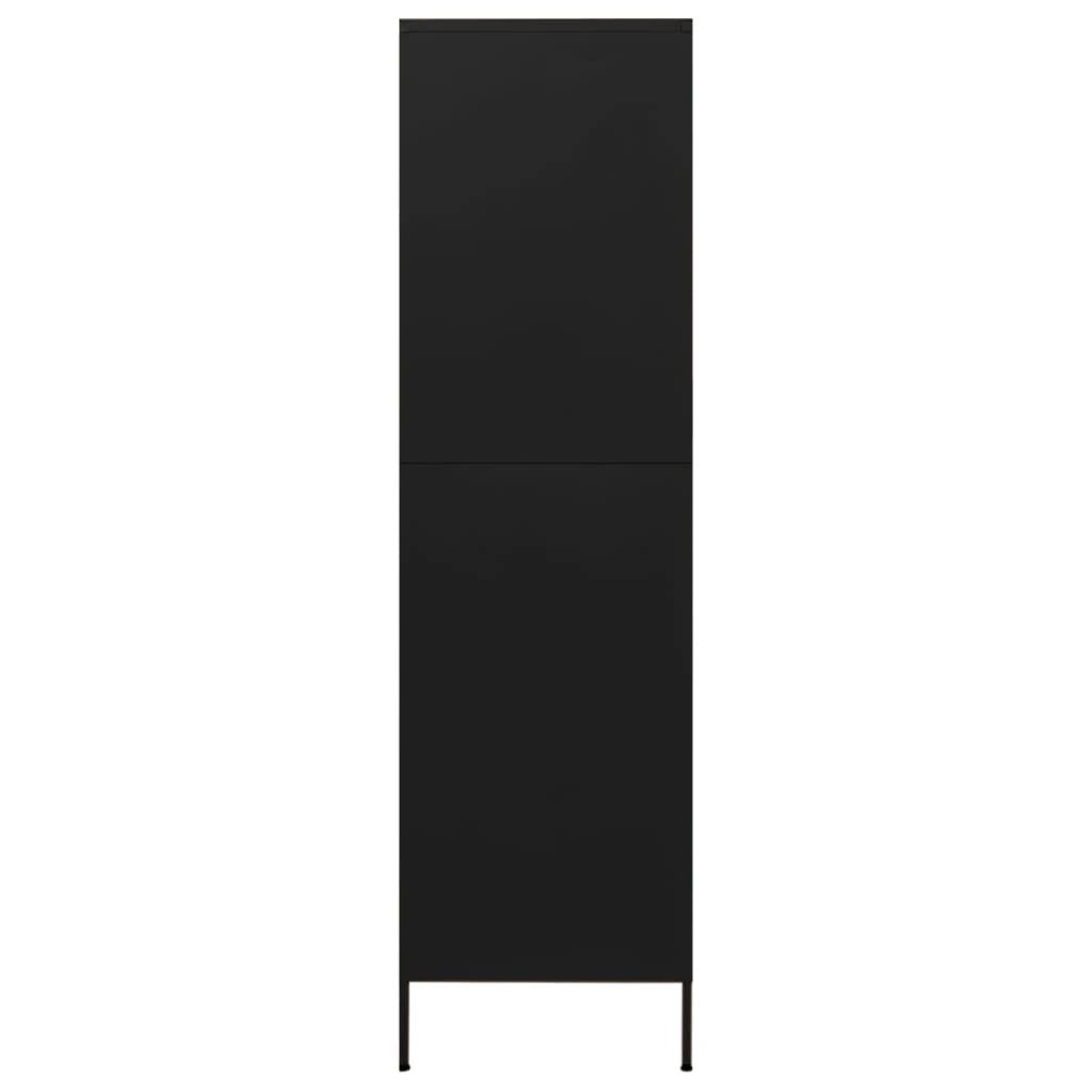 vidaXL Wardrobe Olive Green 90x50x180 cm Steel by vidaXL