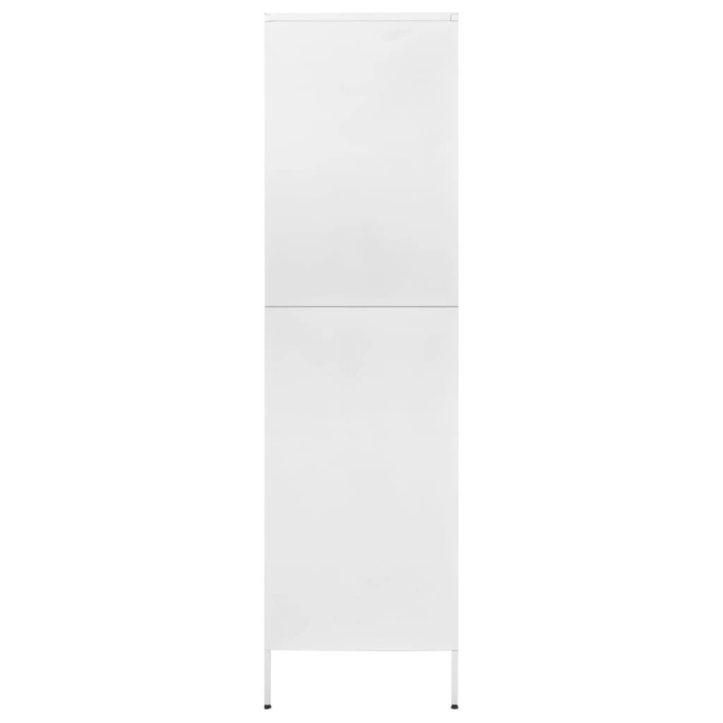vidaXL vidaXL Wardrobe Olive Green 90x50x180 cm Steel - Wardrobe