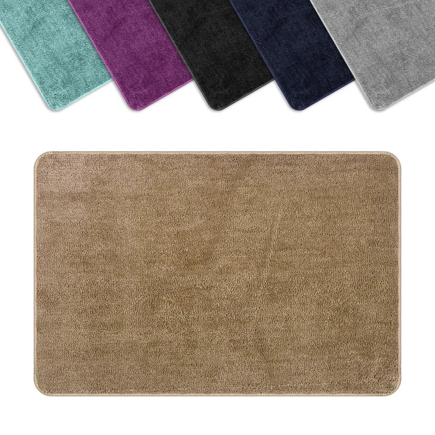Vinsani VINSANI BATH MAT 60X90cm BEIGE 1010167 - Rug