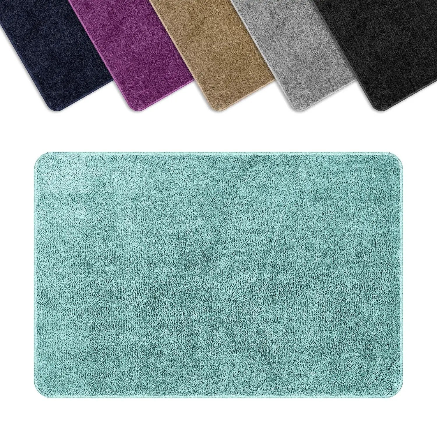 Vinsani VINSANI BATH MAT 60X90cm L.BLUE 1010164 - Rug