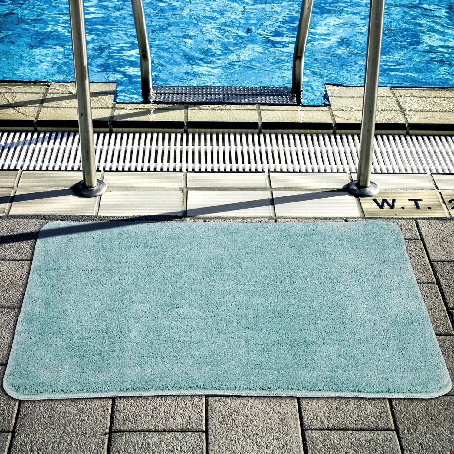 Vinsani VINSANI BATH MAT 60X90cm L.BLUE 1010164 - Rug