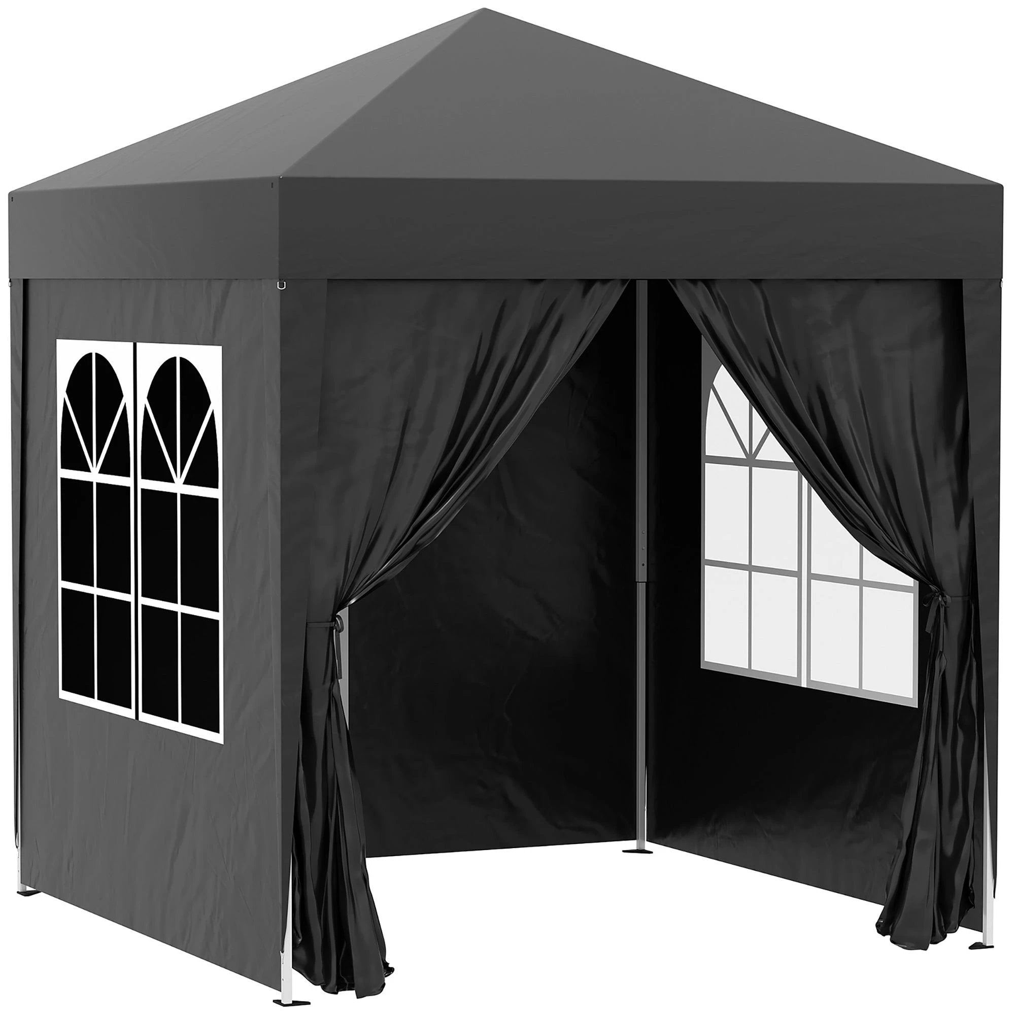 2x2m Garden Pop Up Gazebo Marquee Party Tent Wedding Awning Canopy by Outsunny