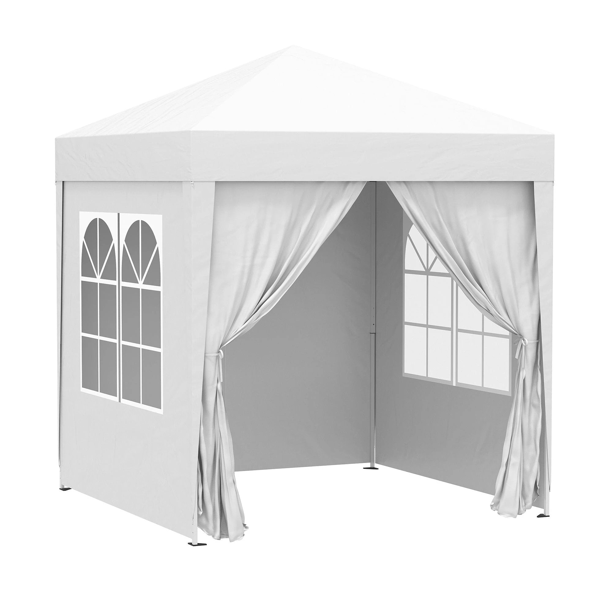 2x2m Garden Pop Up Gazebo Marquee Party Tent Wedding Awning Canopy by Outsunny