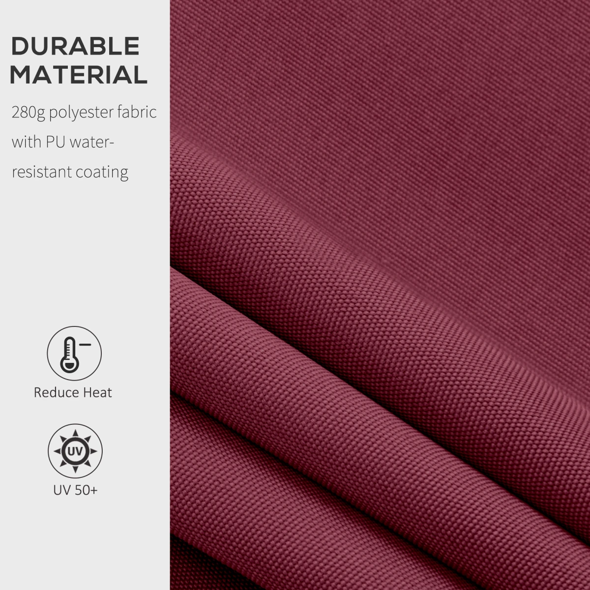 Outsunny Awning 4m x 3m Aluminum Patio by Outsunny