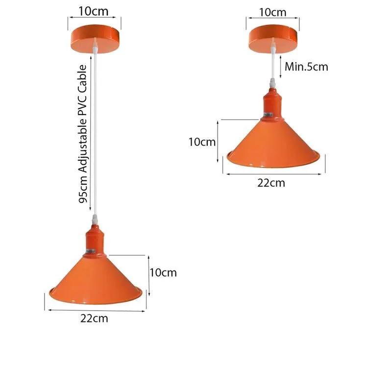 Un-branded New Modern Vintage Industrial Retro Loft Metal Ceiling Lamp Shade Pendant Light - Pendant Lights