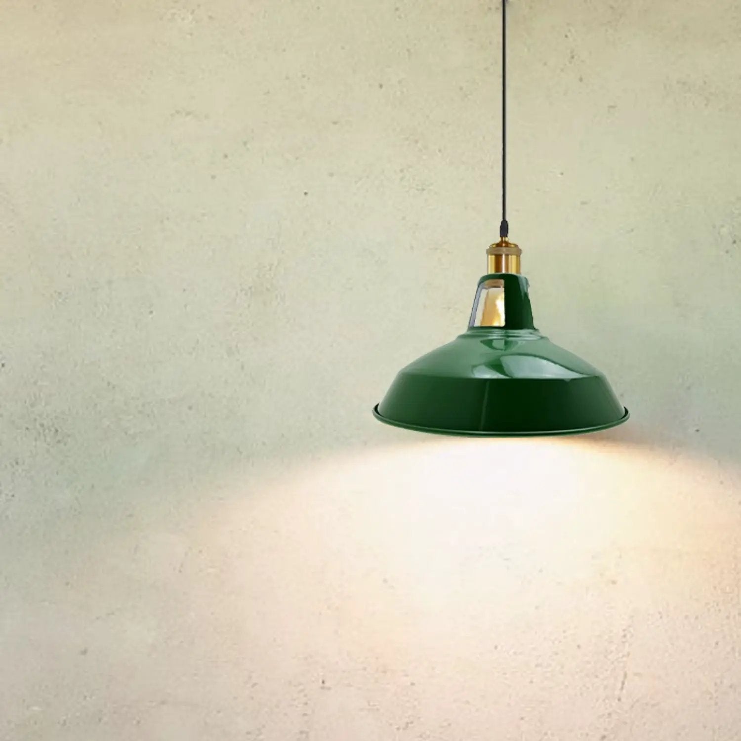 Un-branded Modern Vintage Industrial Retro Metal Lamp Shade Loft Pendant Ceiling Light - Pendant Lights