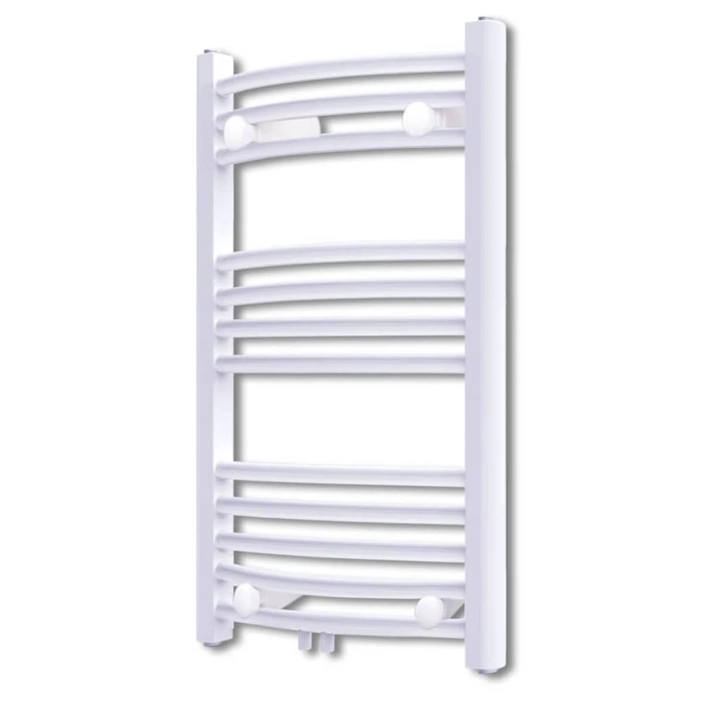 Quality Towel Radiator 500x764mm Curved Bathroom by vidaXL