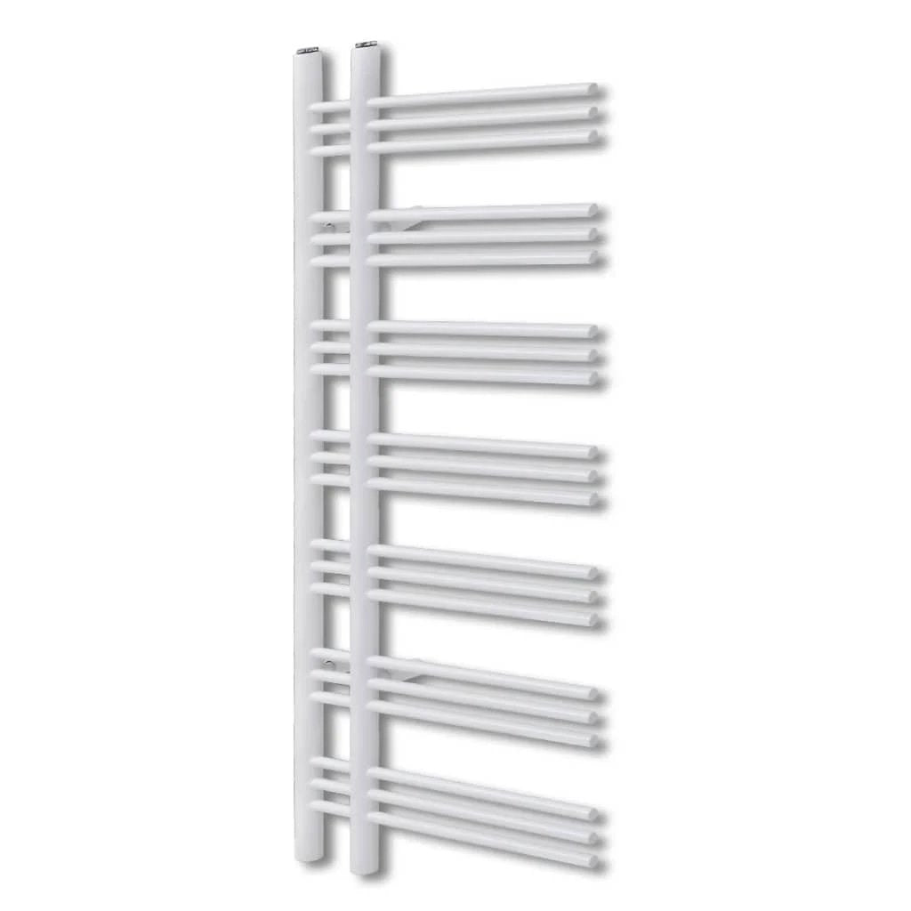 vidaXL Premium Bathroom Towel Radiator E Shape 600x1200mm Central Heating Warmer for Bathrooms - Radiator