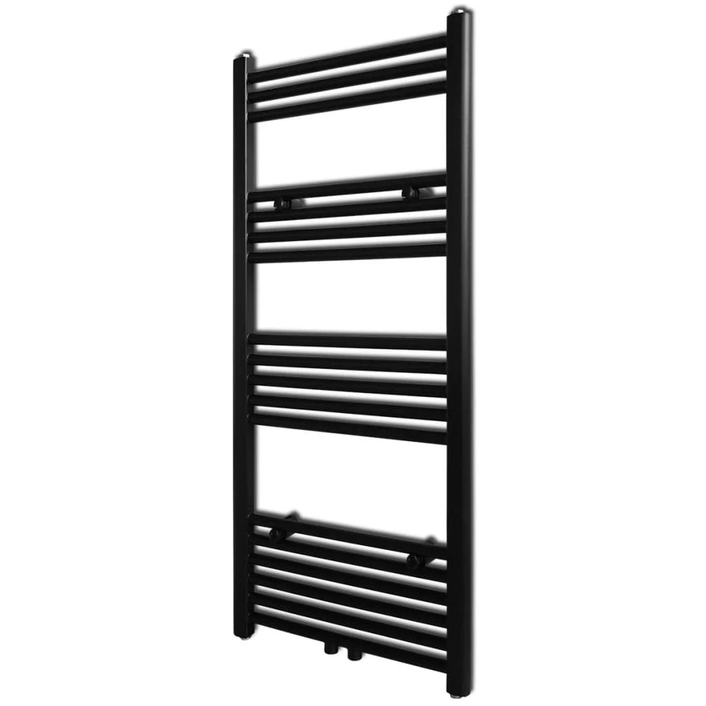 vidaXL Quality Grey Towel Rail Radiator 480x480mm Dual Purpose Hydronic Heating For Bathroom - Radiator