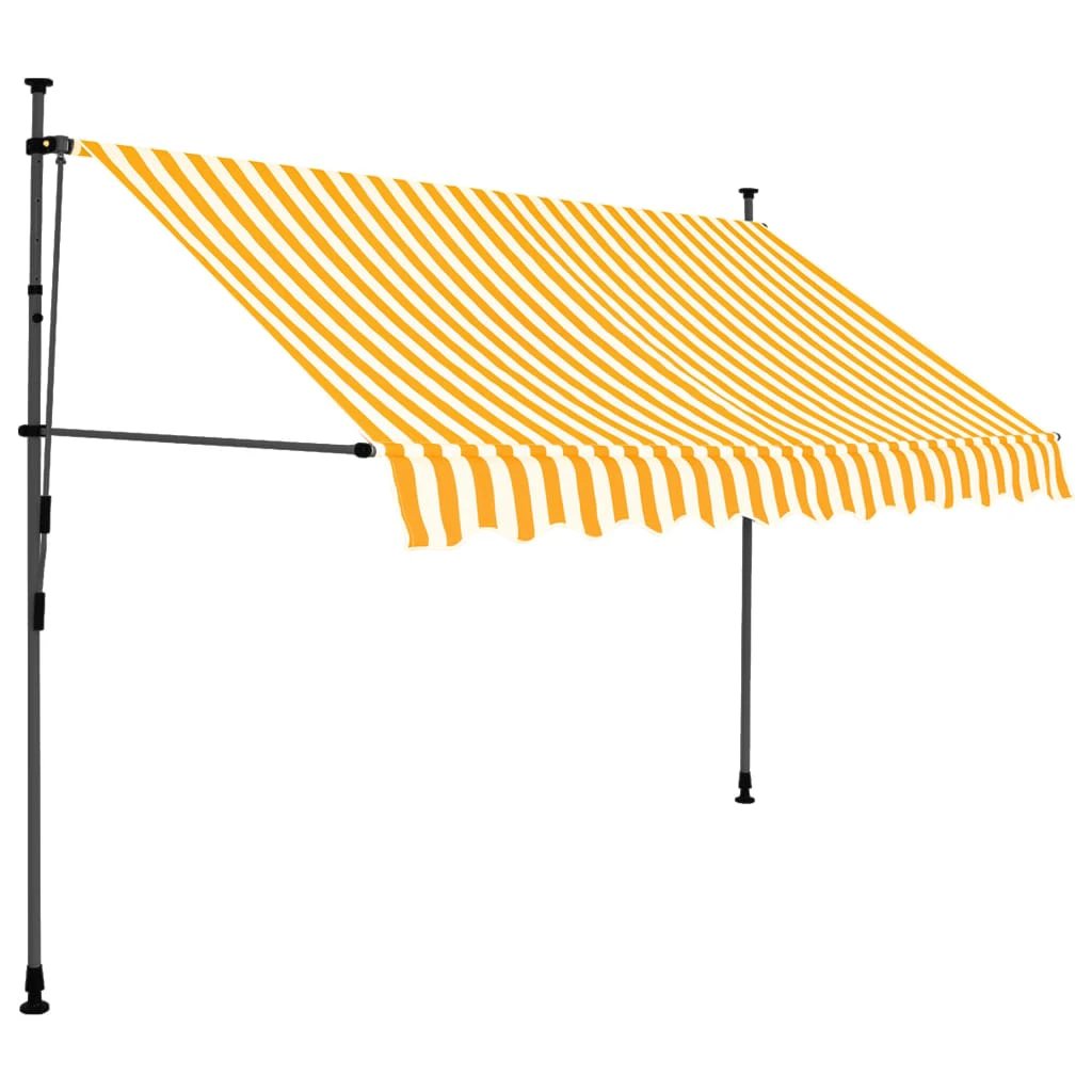 Premium Awning 300cm LED Front Porch by vidaXL