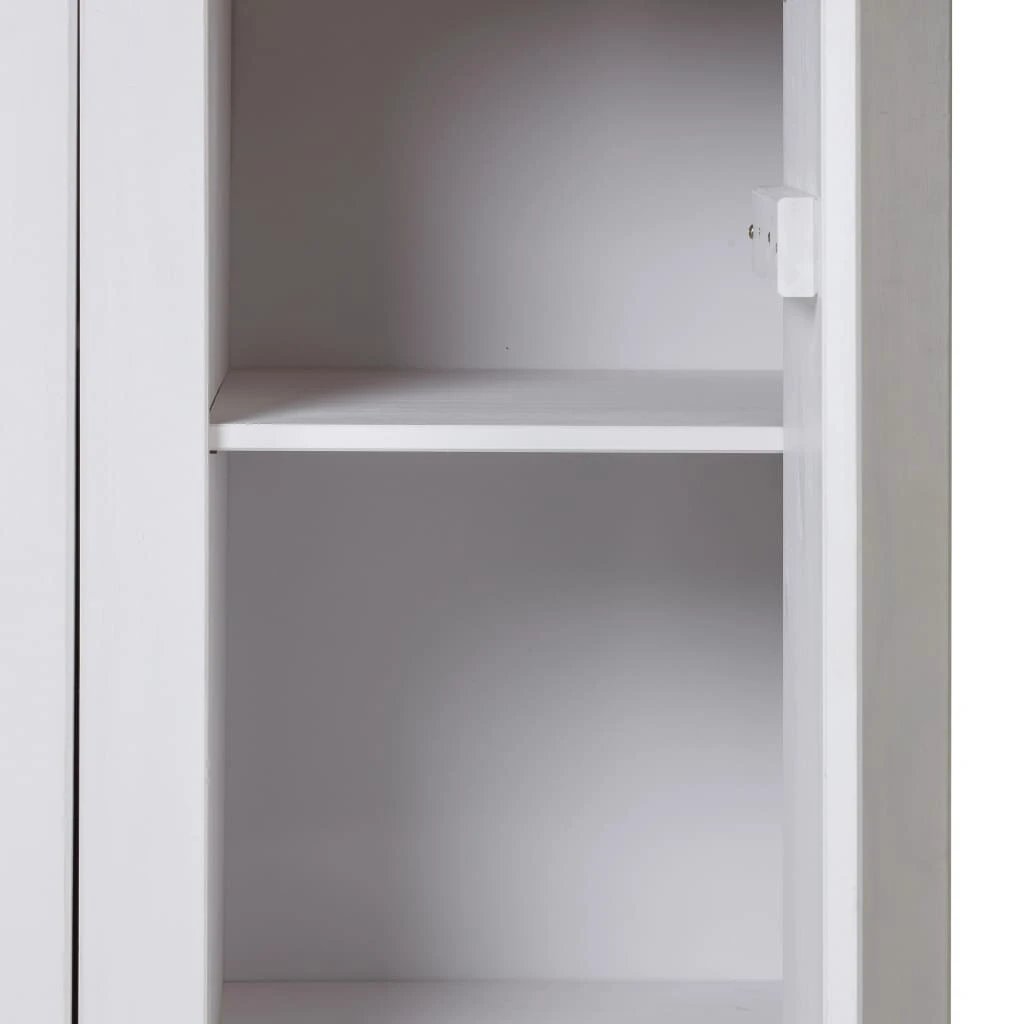 vidaXL vidaXL 3-Door Wardrobe 118x50x171.5 cm Pine Panama Range - Wardrobe