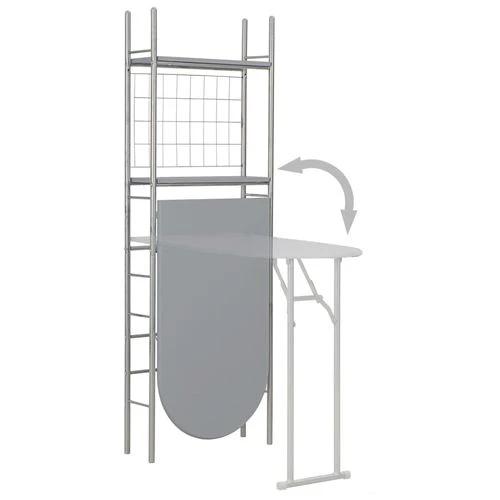 vidaXL vidaXL 3 Piece Folding Dining Set with Storage Rack for Space-Saving Solutions in Homes and Restaurants -