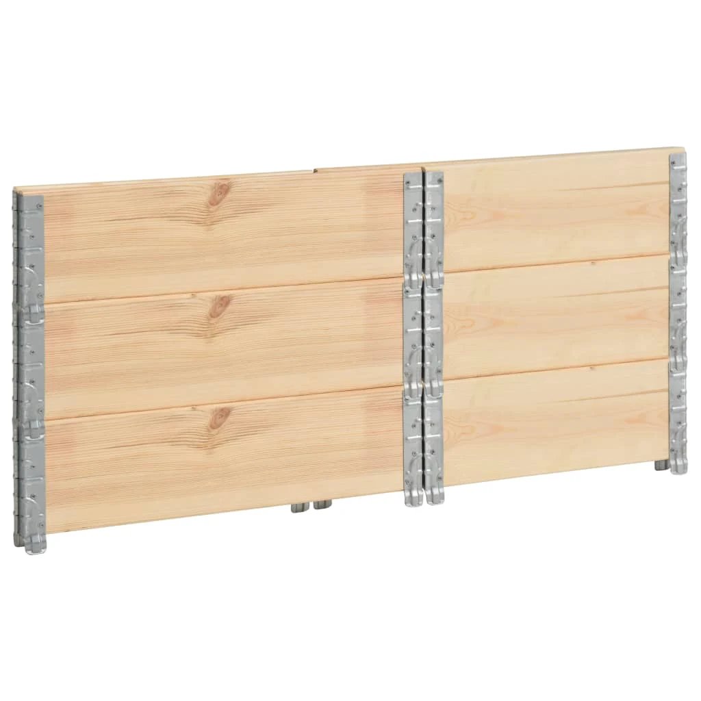 vidaXL vidaXL Raised Bed 60x80 cm Solid Pine Wood (310048) - Raised Beds