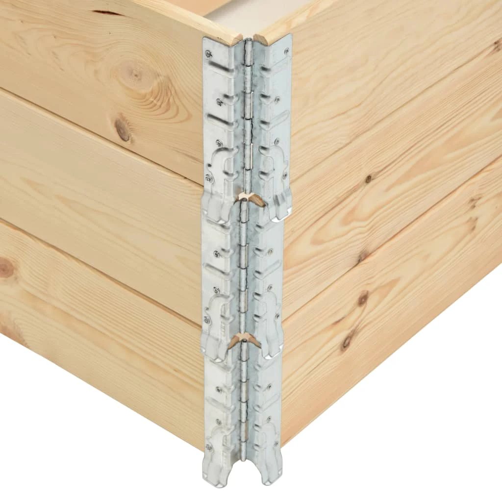 vidaXL vidaXL Raised Bed 60x80 cm Solid Pine Wood (310048) - Raised Beds