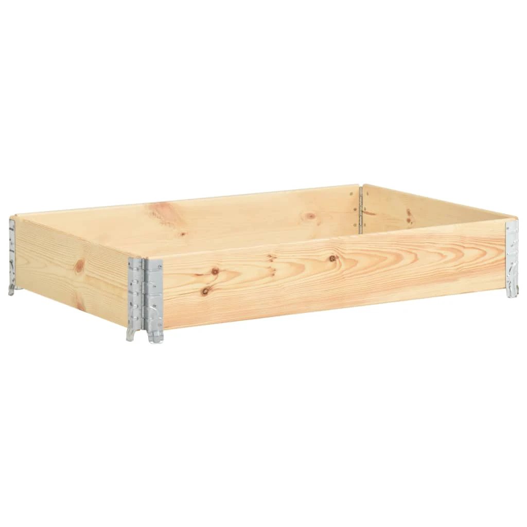 vidaXL Raised Bed 60x80 cm Solid Pine Wood (310048) by vidaXL