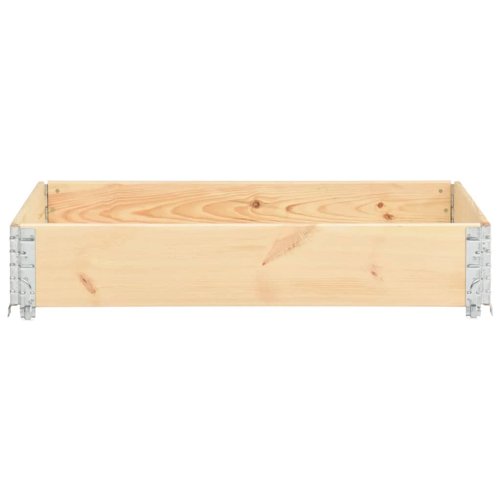 vidaXL Raised Bed 60x80 cm Solid Pine Wood (310048) by vidaXL