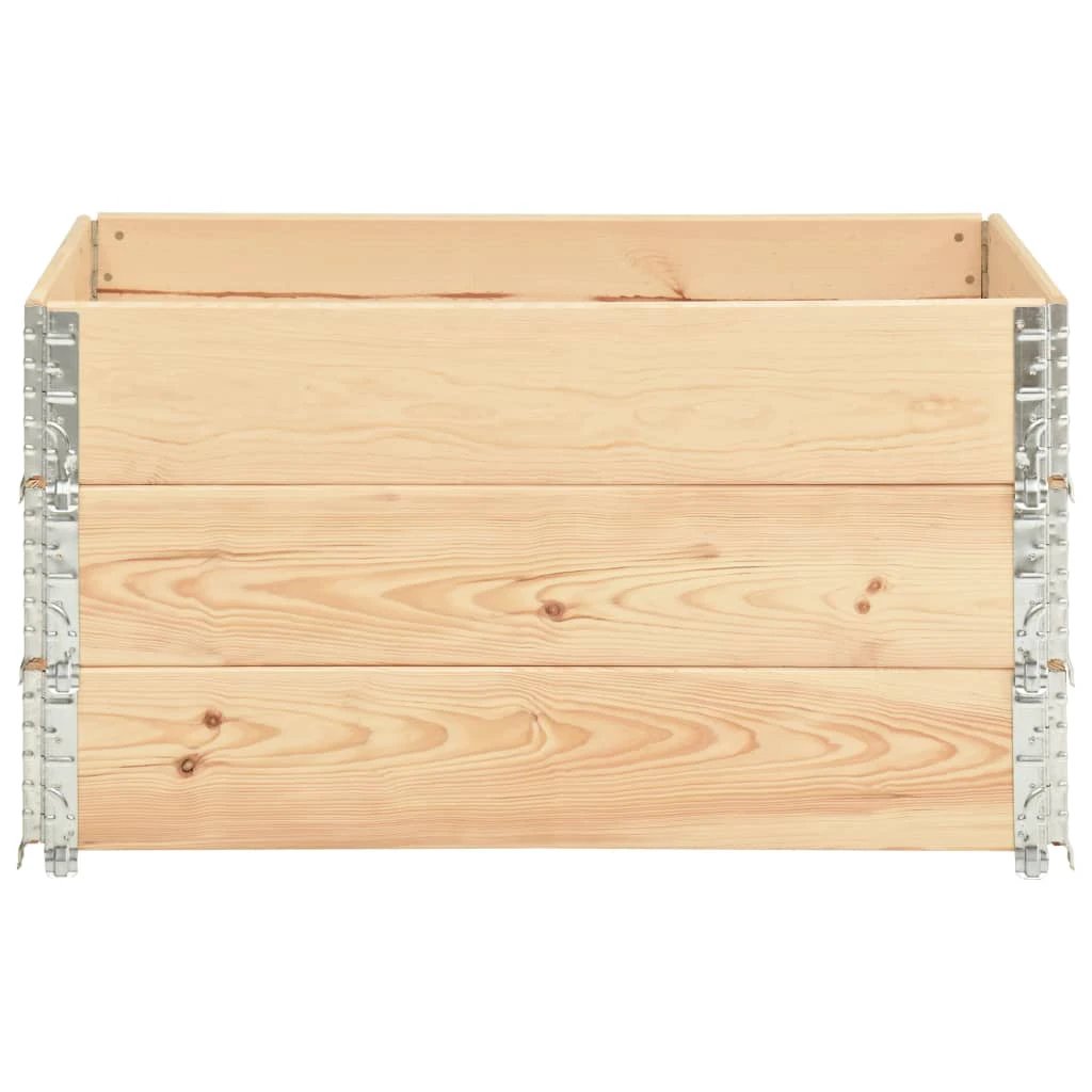 vidaXL Raised Bed 60x80 cm Solid Pine Wood (310048) by vidaXL