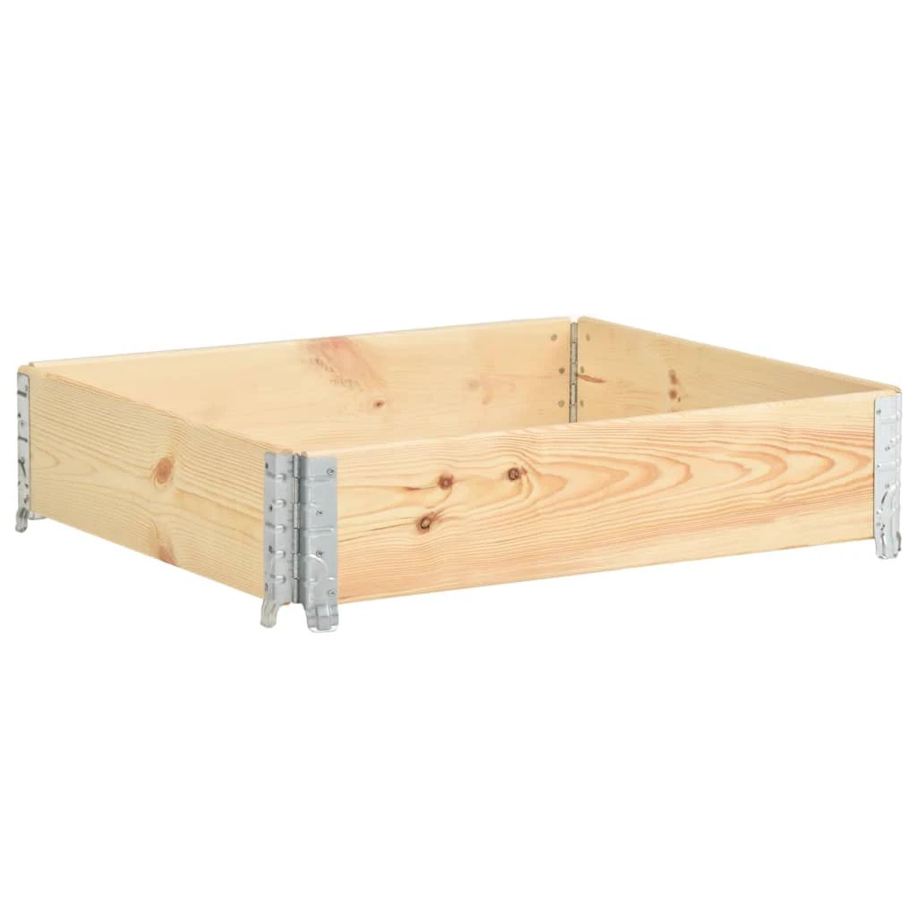 vidaXL Raised Bed 60x80 cm Solid Pine Wood (310048) by vidaXL