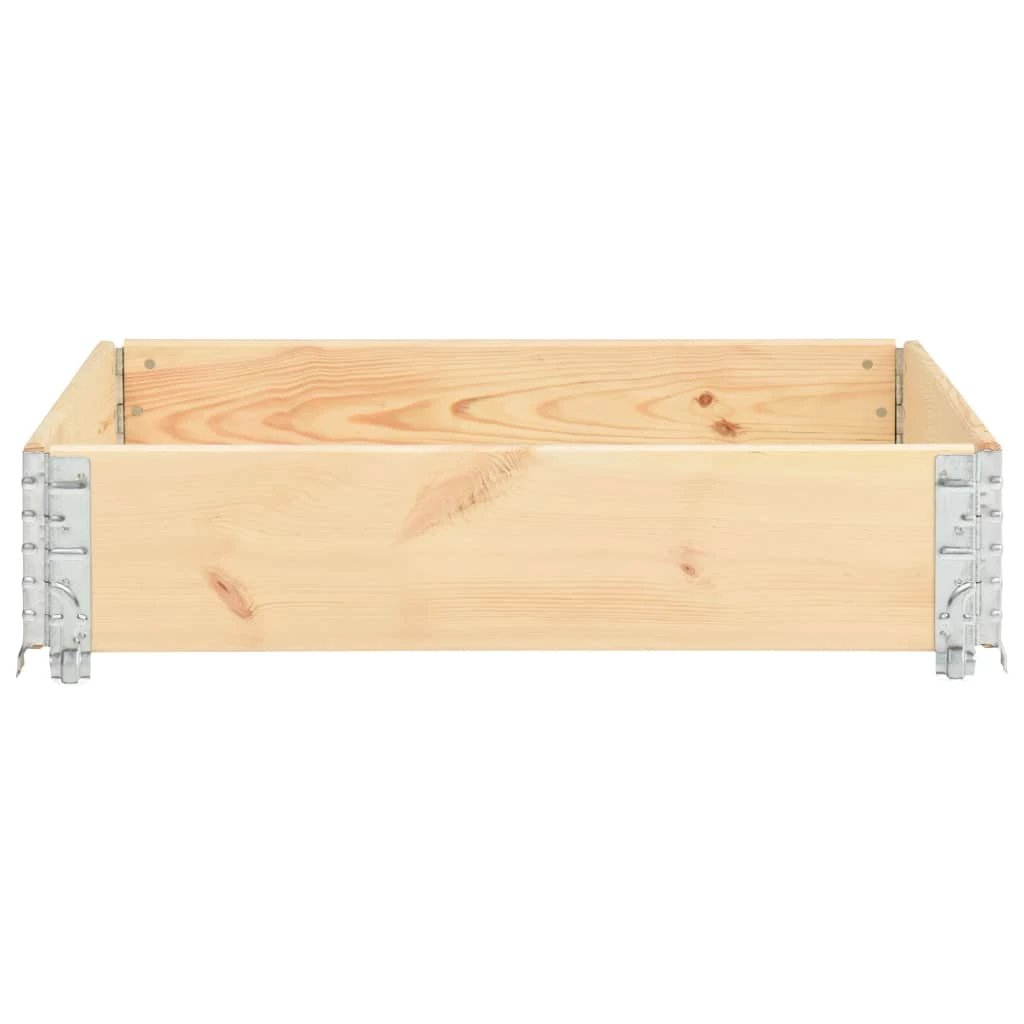 vidaXL Raised Bed 60x80 cm Solid Pine Wood (310048) by vidaXL