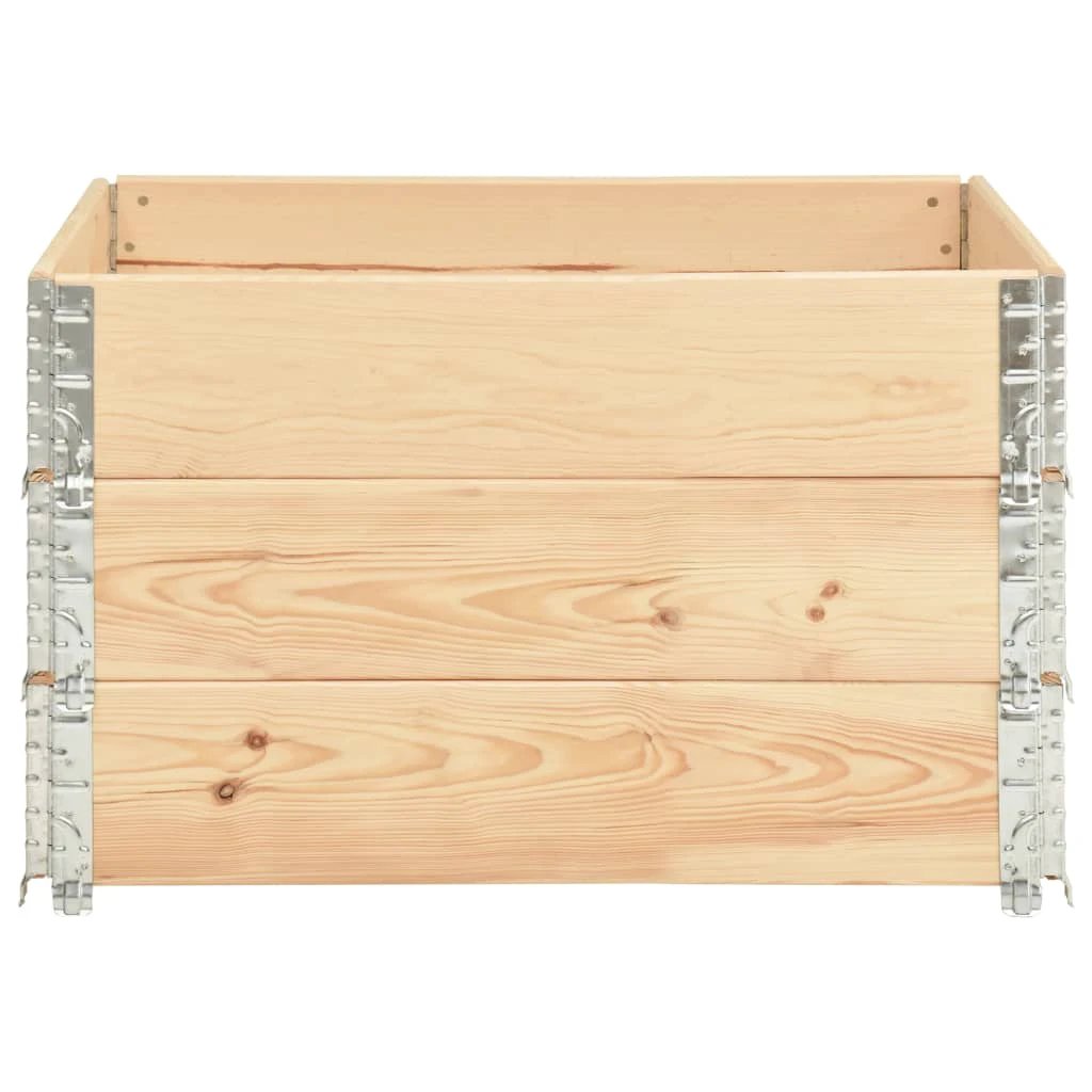 vidaXL vidaXL Raised Bed 60x80 cm Solid Pine Wood (310048) - Raised Beds