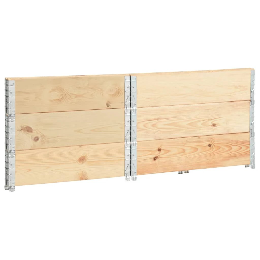 vidaXL vidaXL Raised Bed 60x80 cm Solid Pine Wood (310048) - Raised Beds