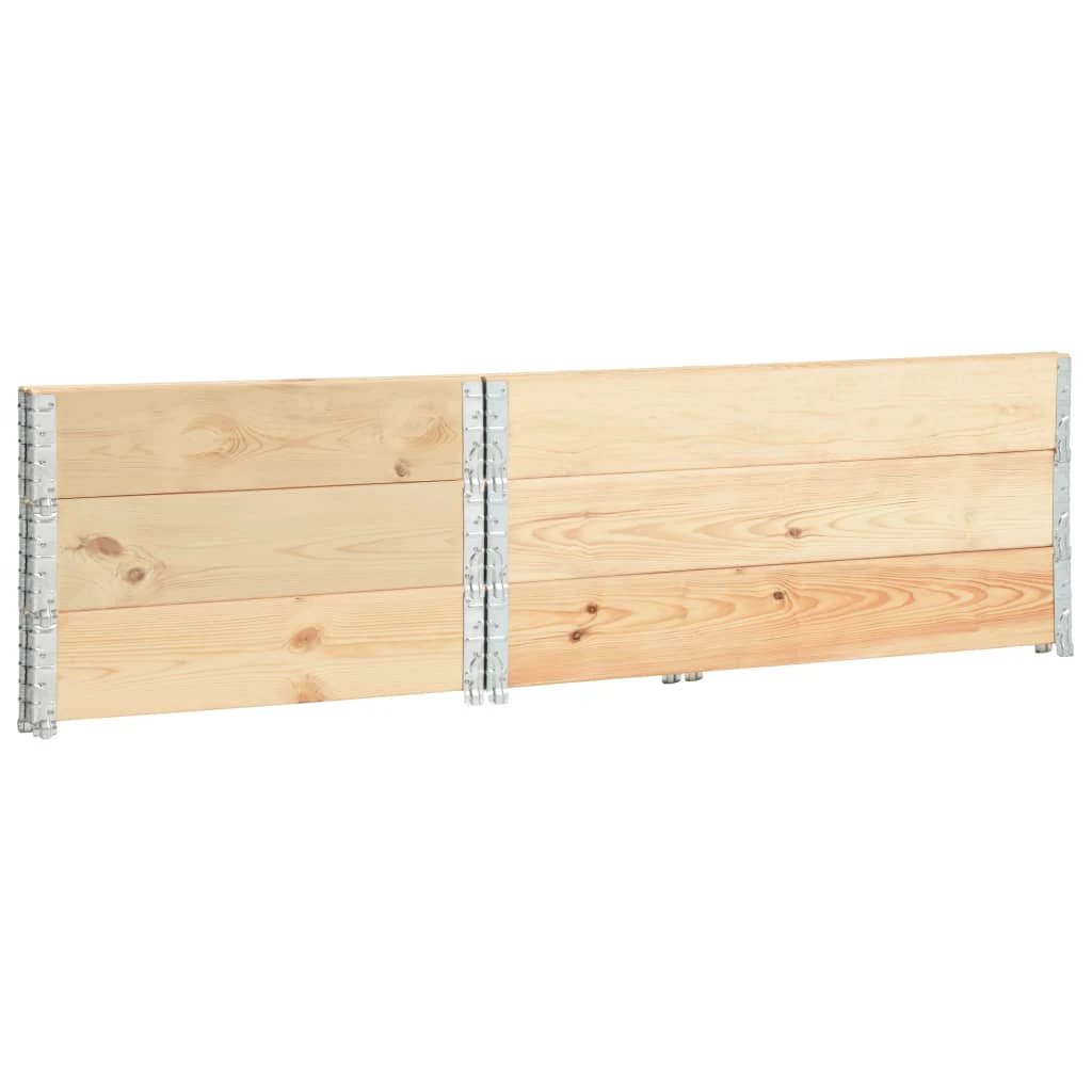 vidaXL vidaXL Raised Bed 60x80 cm Solid Pine Wood (310048) - Raised Beds