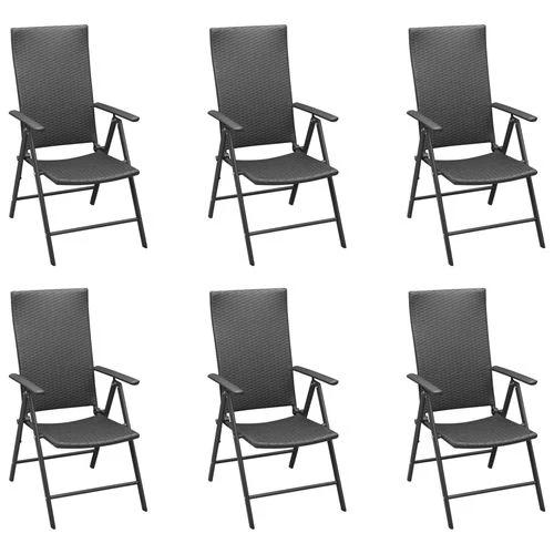 vidaXL vidaXL 3 Piece Garden Dining Set 80x80x74 cm Weather-Resistant PE Rattan and Glass Table for Outdoor Patio Use - Garden Set