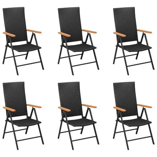 vidaXL 3 Piece Garden Dining Set with Weather-Resistant PE Rattan and Stylish WPC Armrests for Outdoor Entertaining by vidaXL
