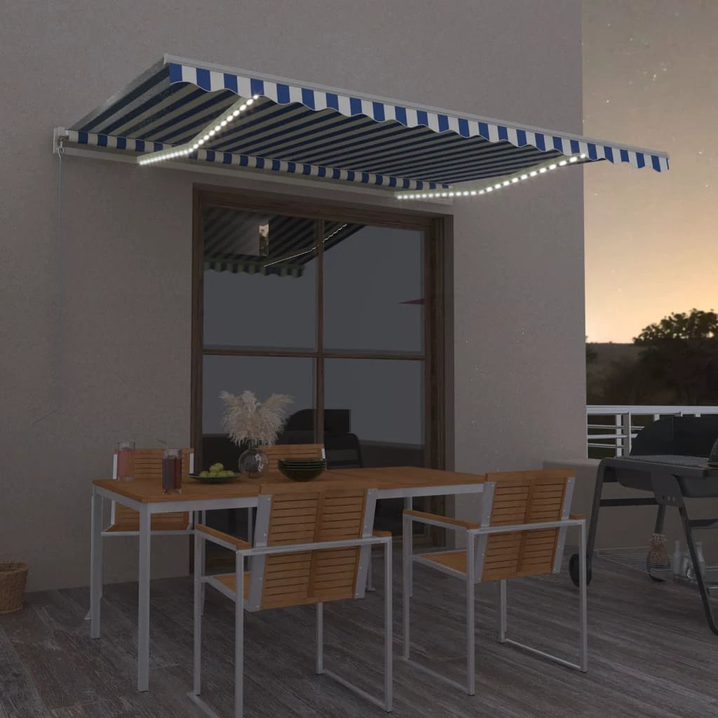 vidaXL Awning 300x250 cm LED Patio by vidaXL