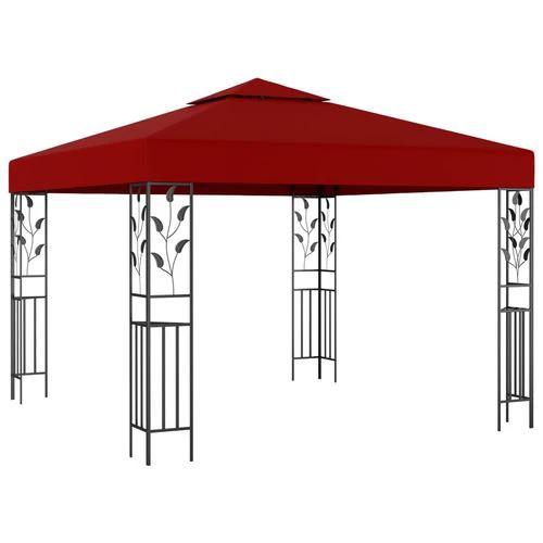 vidaXL vidaXL Gazebo 3x3 m with LED String Lights for Outdoor Gatherings and Shade - Gazebos