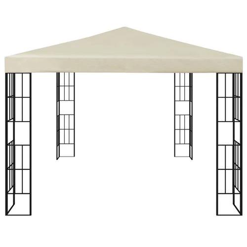 vidaXL vidaXL Gazebo 3x3 m with LED String Lights for Outdoor Gatherings and Shade - Gazebos