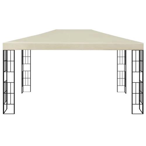 vidaXL vidaXL Gazebo 3x3 m with LED String Lights for Outdoor Gatherings and Shade - Gazebos