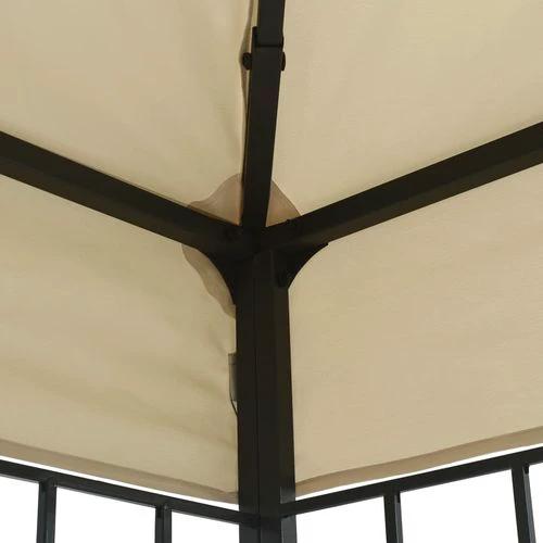 vidaXL vidaXL Gazebo 3x3 m with LED String Lights for Outdoor Gatherings and Shade - Gazebos